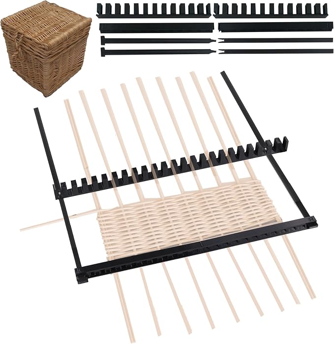 ARSTBETY Basket Making Starter Kit, Adjustable Woven Rattan Basket Weaving Set by ARSTBETY