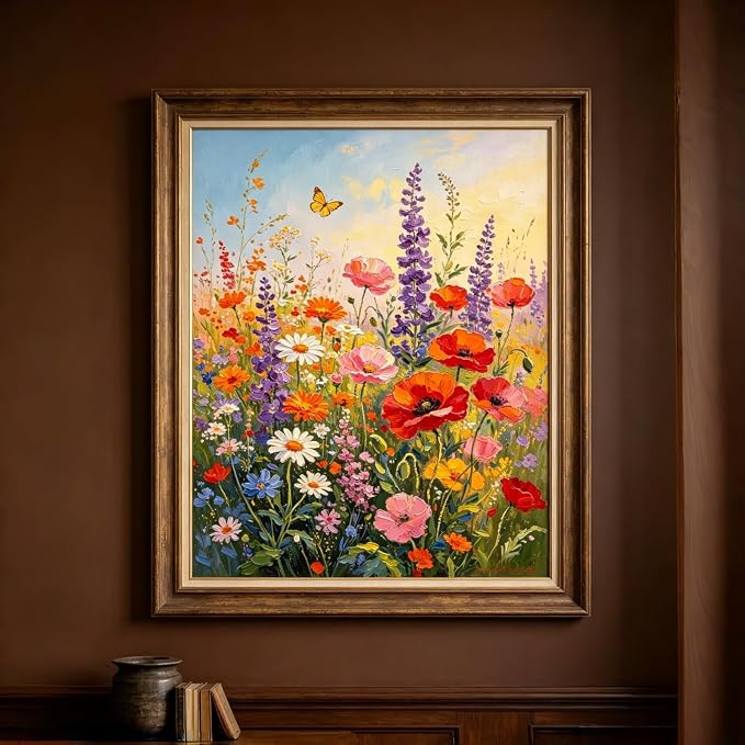 BYGFHLYW 5D Flower Diamond Painting Kits - Image 3