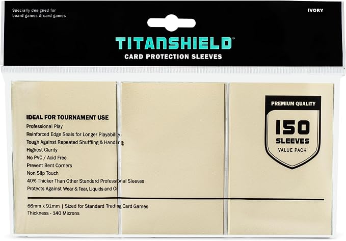 TitanShield Premium Card Sleeves | Compatible by TitanShield%C2%AE