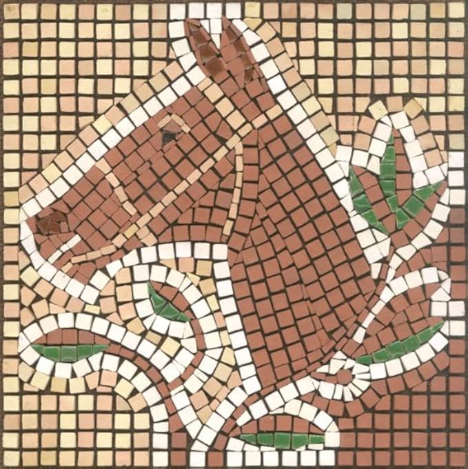 All-in-One Mosaic Art Kit, Family-Friendly Mosaic Making Set, Square 15cm by ALEA+Mosaic