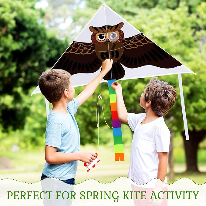 Libima 60 Pack Large Kites for Kids and Adults Bulk 39.4 Inch DIY Making Kit - Image 6