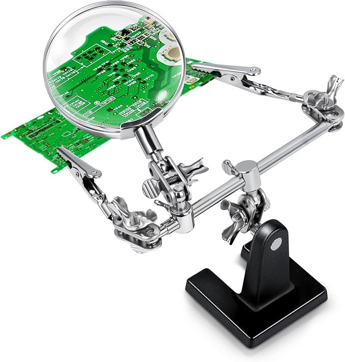 LXIANGN 2.5X Magnifying Helping Hands Soldering Station by LXIANGN