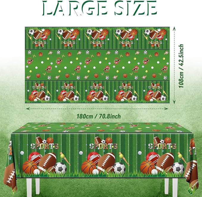 Sports Theme Birthday Party Supplies - Image 4