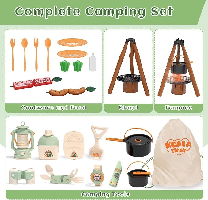 Kids Camping Toys Set - Image 4