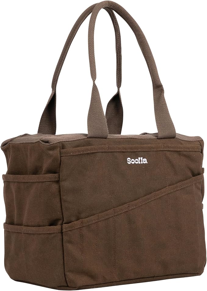 Soolla Studio Bag: Art Supply Storage Organizer & Pottery Tool Bag, Washable - Image 2