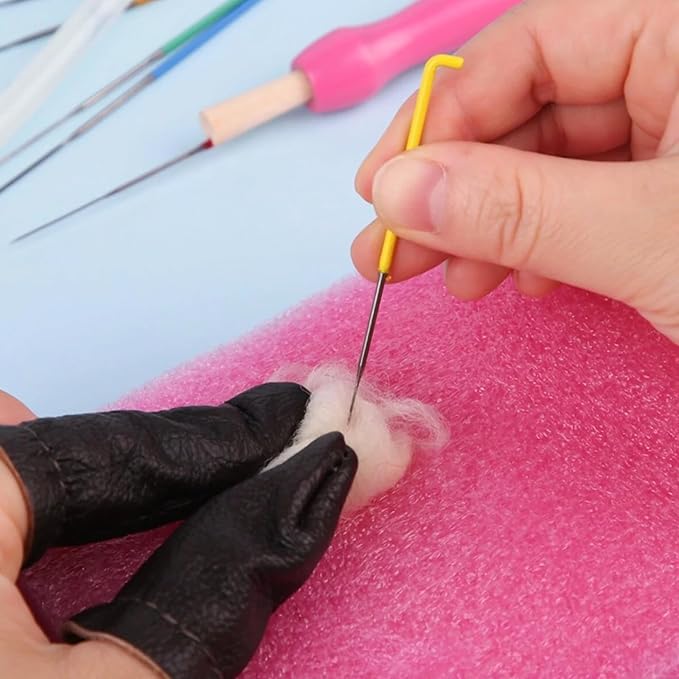 NUOBESTY 6 Pcs Needle Felting Pad Practical Felting Mat Tool - Image 6