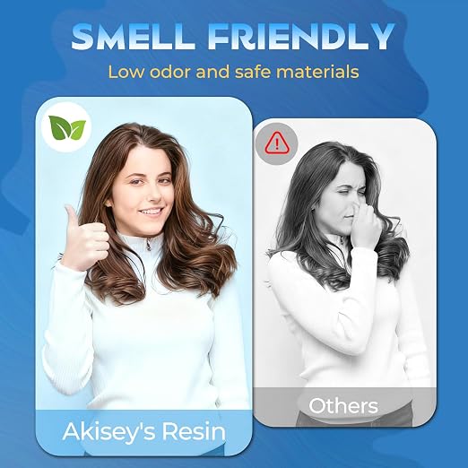 Akisey UV Resin 300g, Crystal Clear UV Resin Glue - Image 5