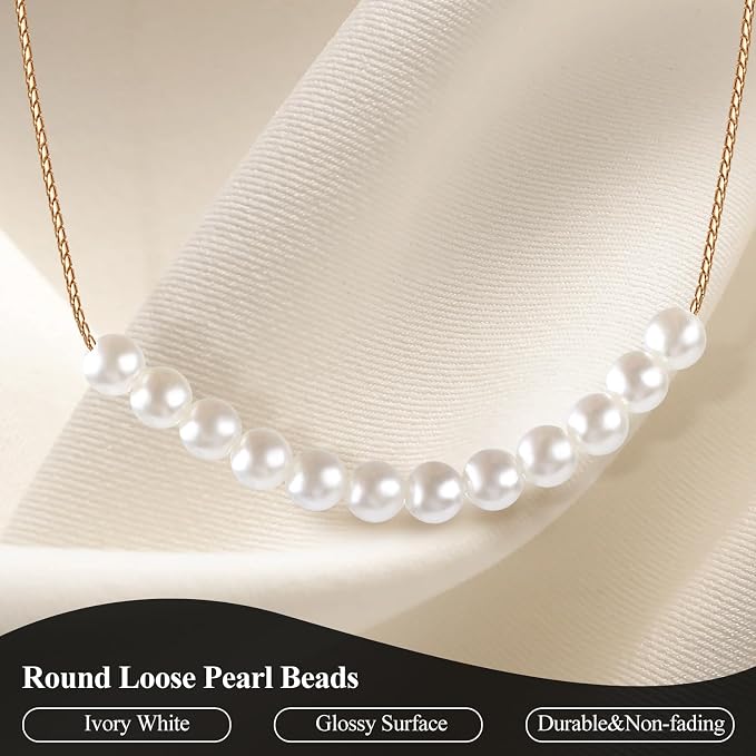 Phinus 6000 Pcs 4mm Pearl Beads - Image 4