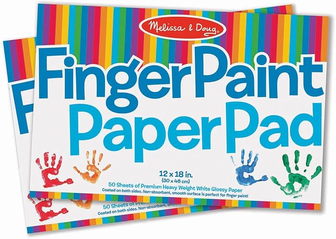 Melissa & Doug Finger Paint Paper Pad by Unknown