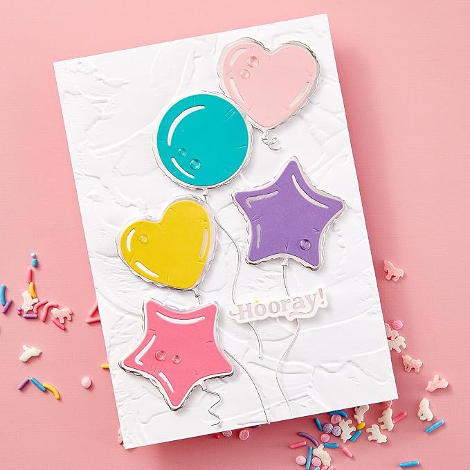 Spellbinders E3D-103 Plaster 3D Embossing Folder from Simon's Birthday Bash - Image 4