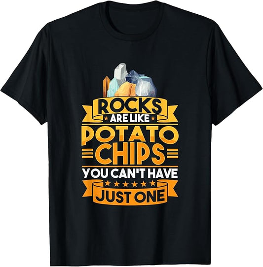 Rock Collecting Funny Geology Lover Rockhound Rock Collector T-Shirt by Unknown