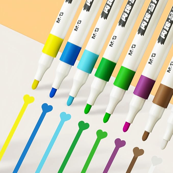 M&G Acrylic Paint Pens Markers Stocking Stuffers, 12 Colors - Image 4