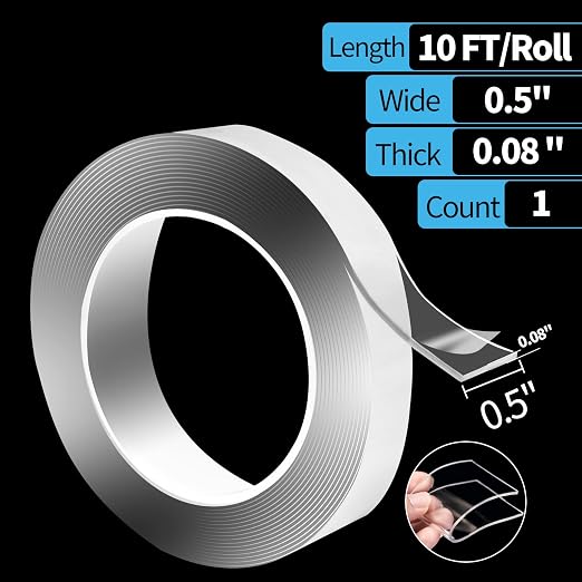 Art3d Double-Sided Tape, Washable - Image 2