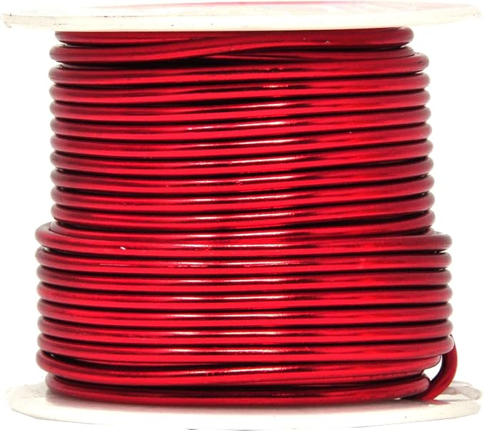 Mandala Crafts 12 GA Green Brown Red Assorted Anodized Aluminum Craft Wire | - Image 6