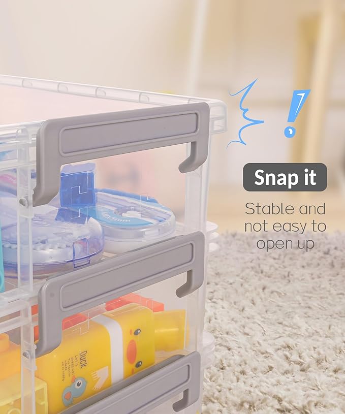 Sooez 6 Pack Small Plastic Containers - Image 5