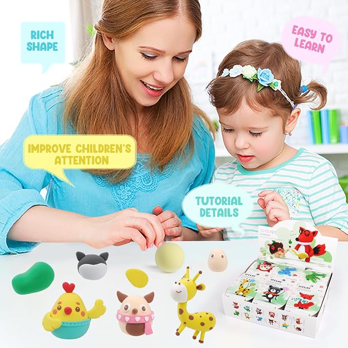 LOUFOR Air Dry Clay Kits - Image 2