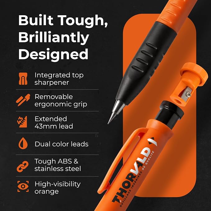 THORVALD 2 Carpenter Pencils Set - Image 3