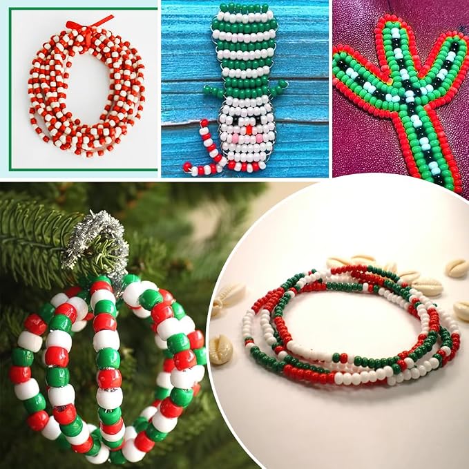 Pony Beads Bulk 1100 Pcs, Beads Jewelry Making, Beads Bracelets Making - Image 7
