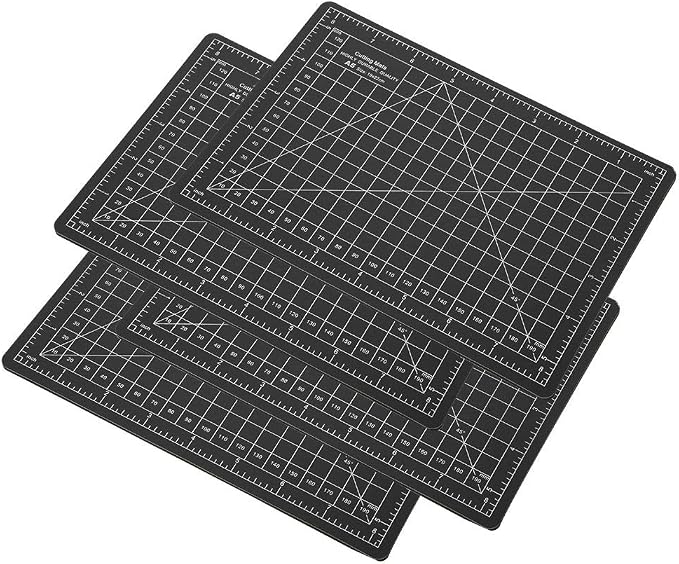 A5 Cutting Mat 4Pcs Premium Self Healing PVC Craft Cutting Pad Model Engraving - Image 8
