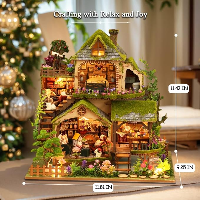 RHZN Miniature House Kit, Miniature Kit, Mini House Building Kit - Image 5