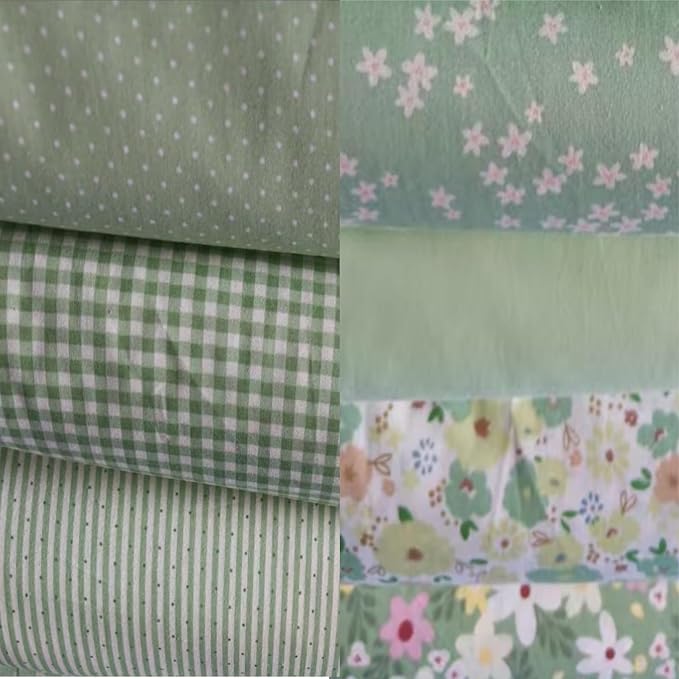Cotton Fabric DIY Making Supplies Quilting Patchwork Fabric Fat Quarter Bundles - Image 3