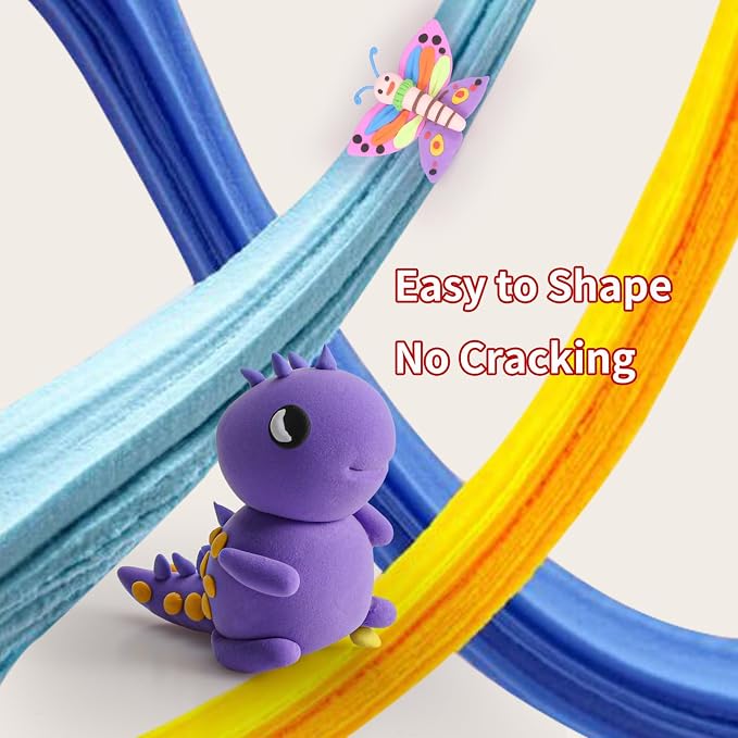 EDIFON Air Dry Clay Kit, 36 Colors Modeling Clay - Image 2