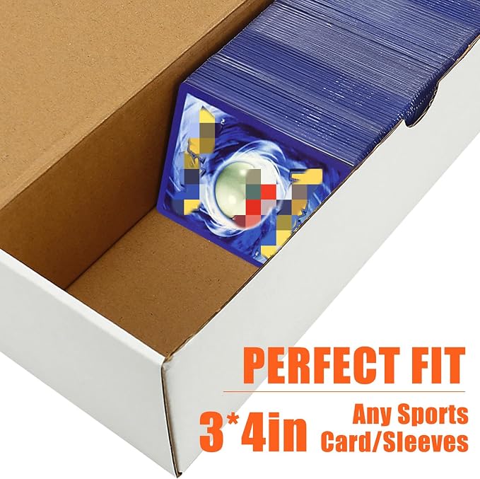 6-Pack • 4800-count Trading/Gaming Card Storage Box/Trading Card Storage - Image 4