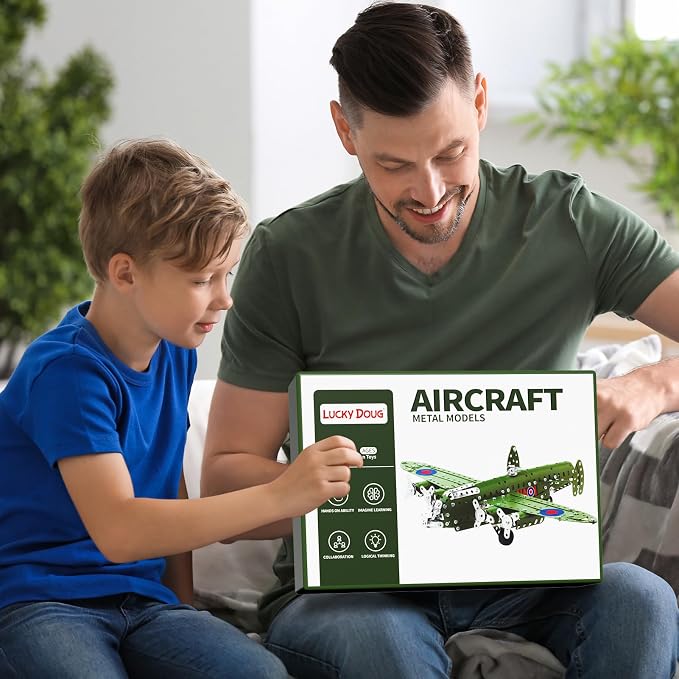 Lucky Doug STEM Building Projects Model Airplane Set - Image 7