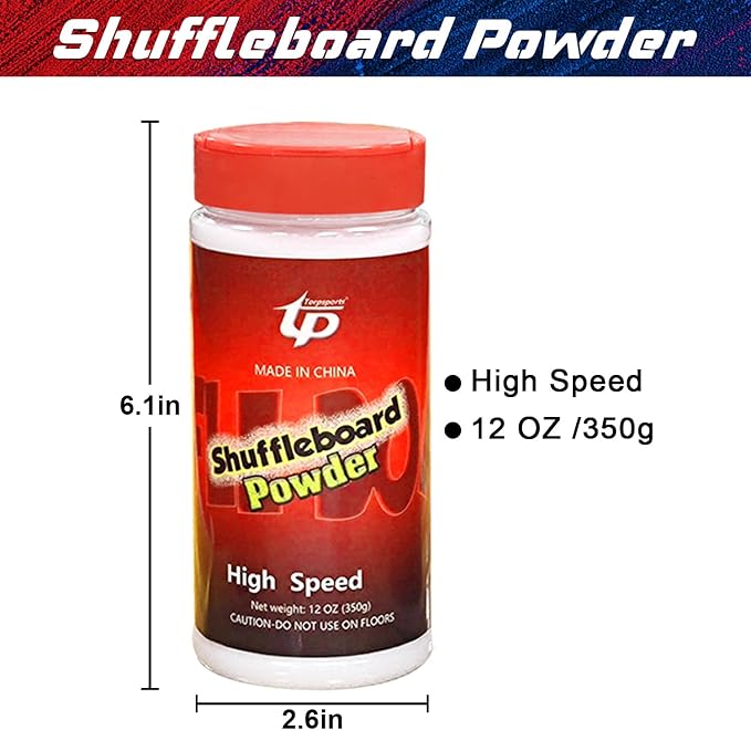 Shuffleboard Sand Wax High/Medium Speed Shuffleboard Powder Set, Shuffleboard - Image 2