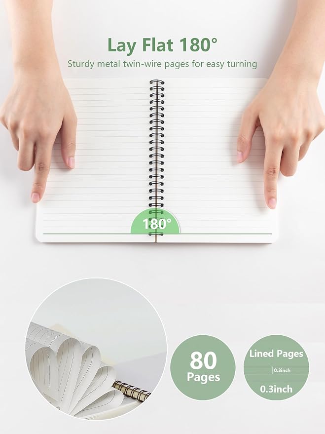 BitKan Cute Bird Spiral Notebooks Journal - Image 4