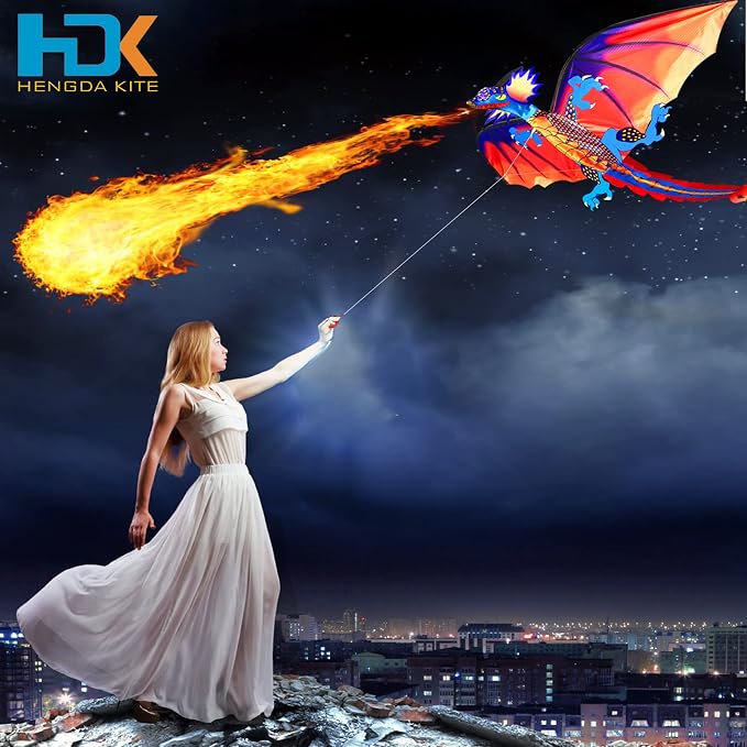 HENGDA KITE-Upgrade Classical Dragon Kite Stereoscopic Dragon Kites - Image 6
