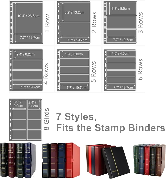 MUDOR 10 Sheets Clear Stamp Pages - Image 7