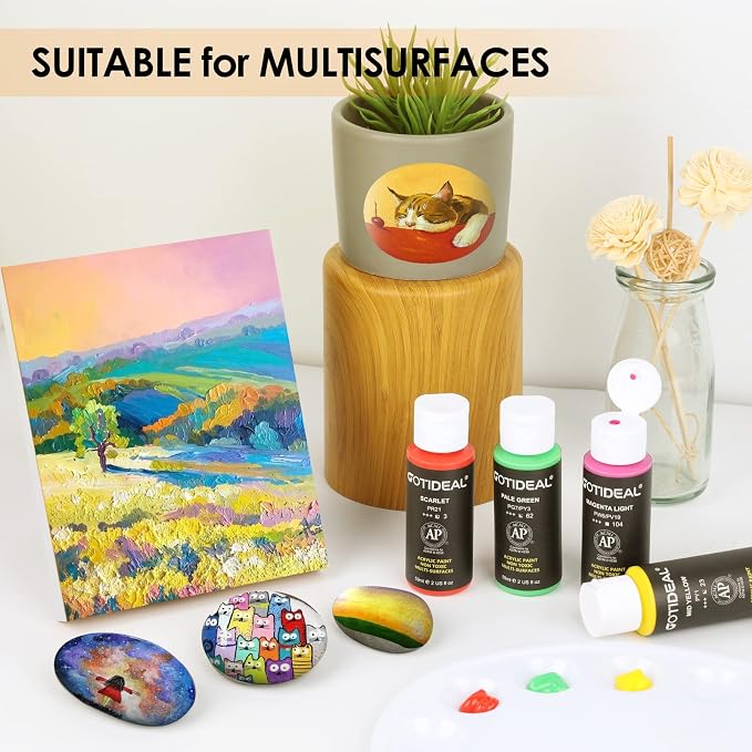 GOTIDEAL Acrylic Paint Set - Image 6