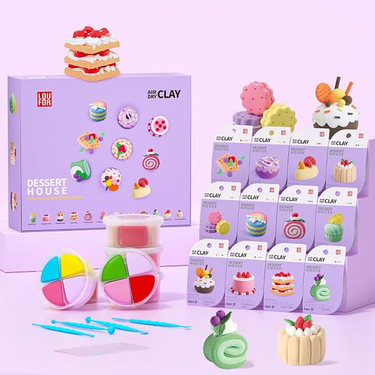 LOUFOR Air Dry Clay Kits by LOUFOR-THENOBILITYINCLAY