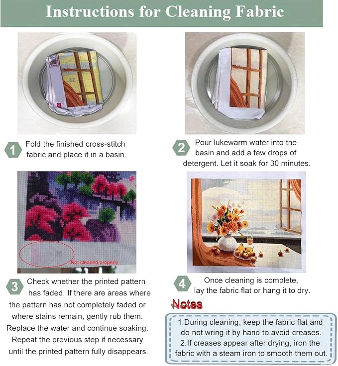 Zhenging Animal Cross Stitch Kit – 4 Pre-Printed Designs - Image 10