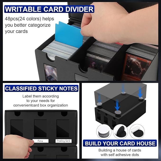 AOBOPLE Card Storage Box, 12000+ Cardboard Trading Card Boxes - Image 4
