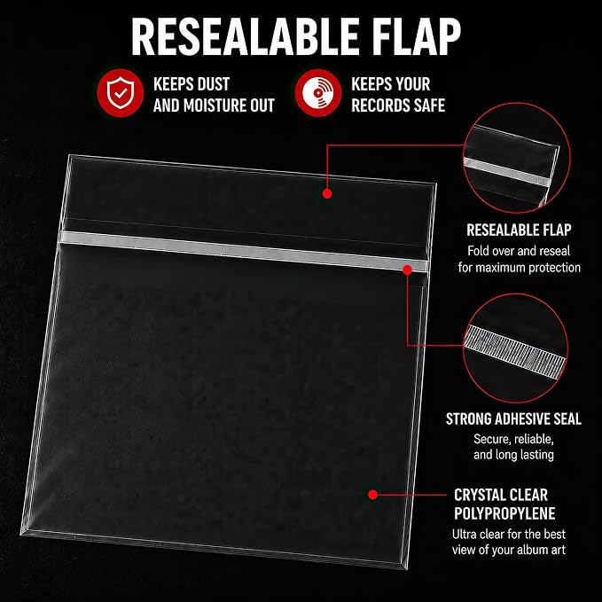 Resealable Record Outer Sleeves - Image 3