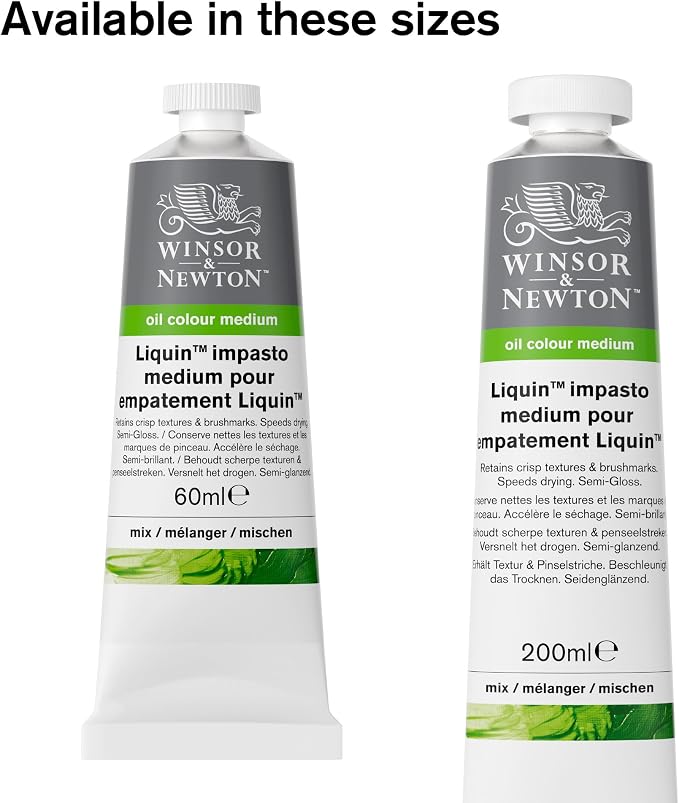Winsor & Newton Liquin Impasto Medium, 200ml tube - Image 6