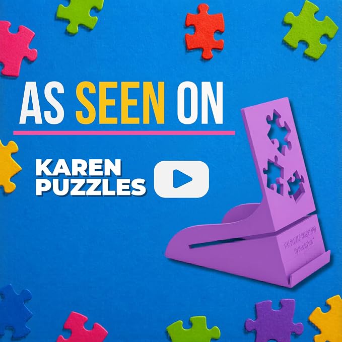 All-in-One Jigsaw Puzzle Box Stand and Puzzle Poster Holder Accessory - Image 6