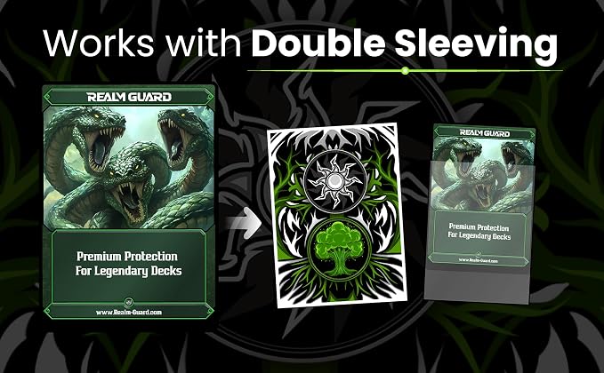 100ct Textured Matte TCG/MTG Card Art Sleeves - Image 4