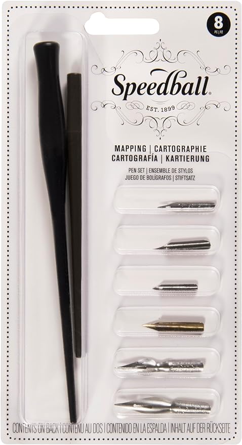 Mapping Pen Set by SpeedballArt