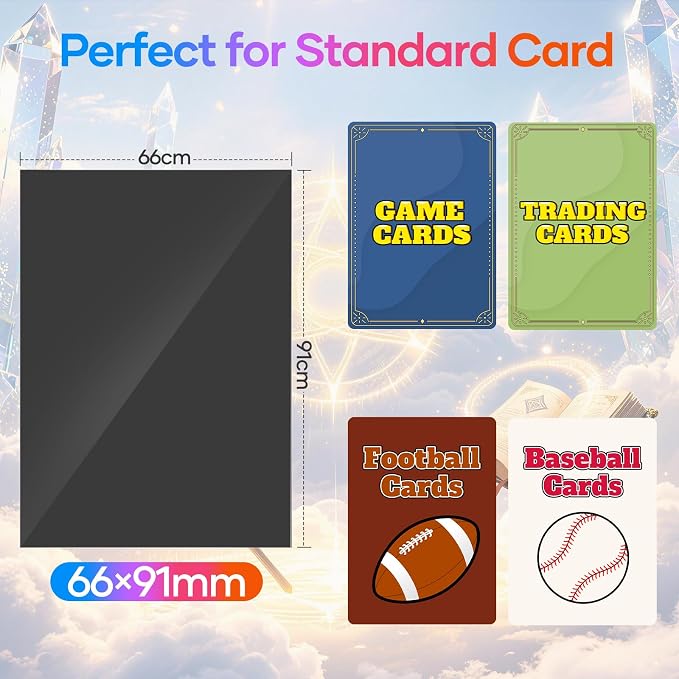 Mlikero 1000 Count Card Sleeves, Baseball Card Sleeves - Image 6