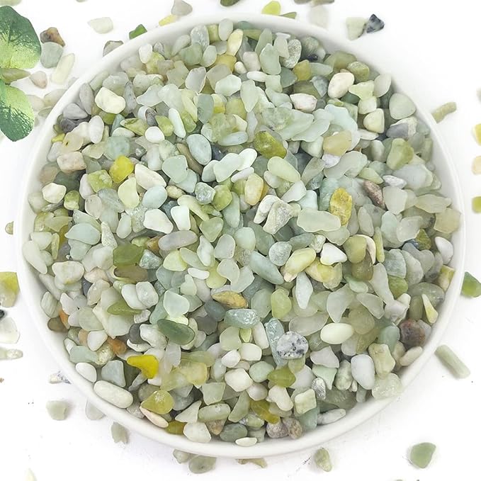 YISZM 10LB Succulent and Cactus Pebbles, 1/5 Inch Jade Natural Decorative by YISZM-ForYourNaturalLife