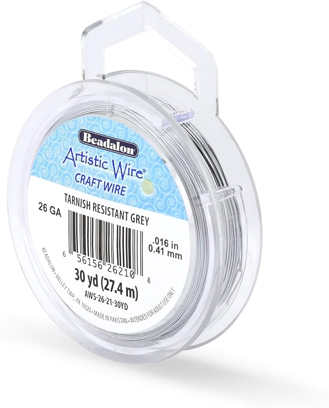 Artistic Wire, 26 Gauge Tarnish Resistant Colored Copper Craft Wire, 30 yd by Unknown