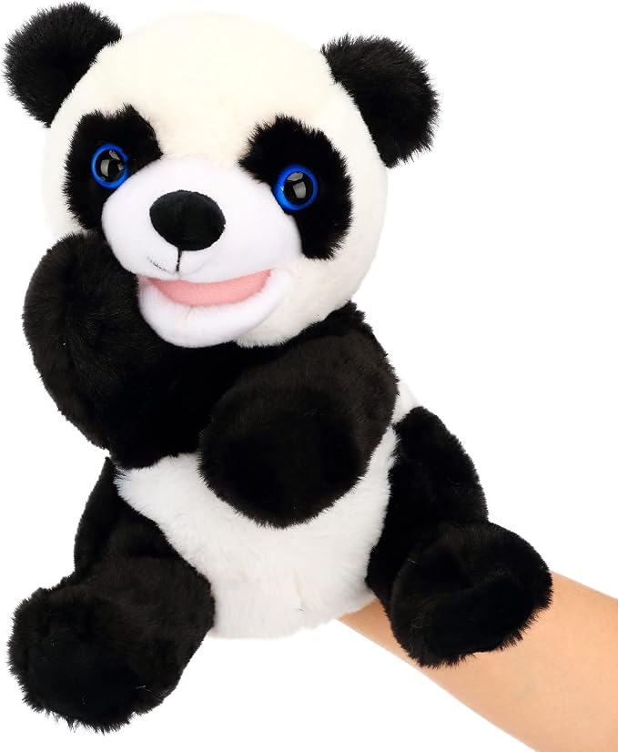 Easfan Panda Hand Puppet Plush Animal Toy by Easfan