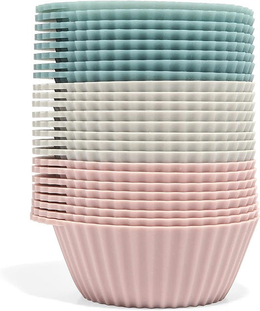 The Silicone Kitchen Reusable Silicone Baking Cup Silicone Muffin Liners by TheSiliconeKitchen