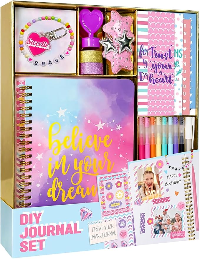 Nollh DIY Journal Kit for Girls by Nollh