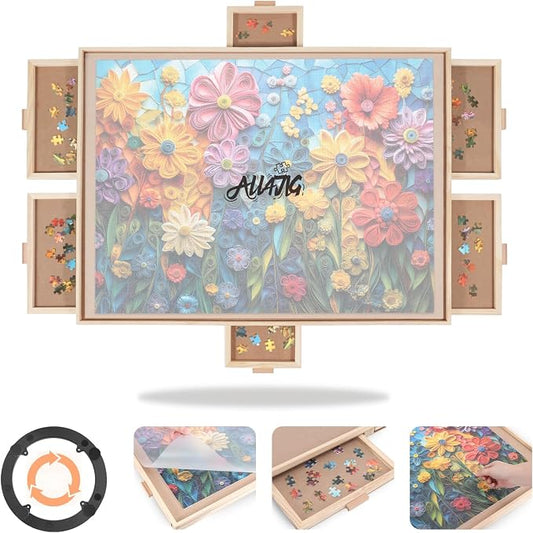 ALL4JIG 2000 Pieces Rotating Puzzle Board by ALL4JIG