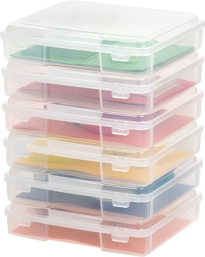 IRIS USA Board Game Storage Containers, and Fits 8.5" x 11" or A4 Papers - Image 4