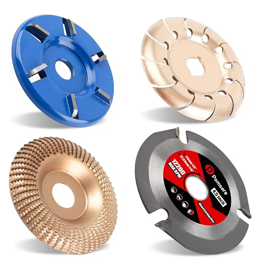 Upgraded Tungsten Carbide Wood Carving Disc Grinding Wheel, Angle Grinder by ProCarvingDiscManufacturer